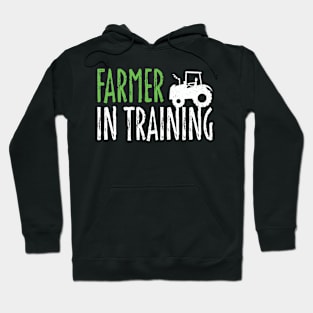 Farmer In Training, Farming Tractor Lover Gift Hoodie